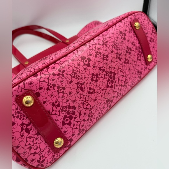 Louis Vuitton Takashi Murakami Cosmic Blossom Vinyl PM Tote - Picture 6 of 11